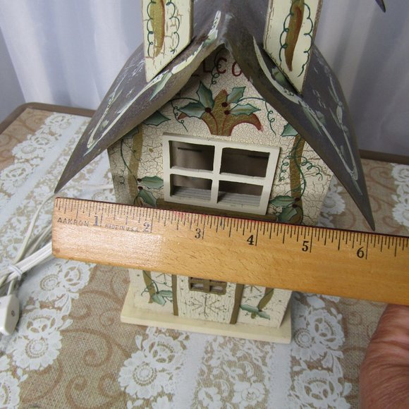 Kathy Hatch Wooden Church Lamp - Picture 14 of 16